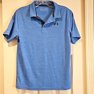 Under Armour YXL Blue Polo shirt